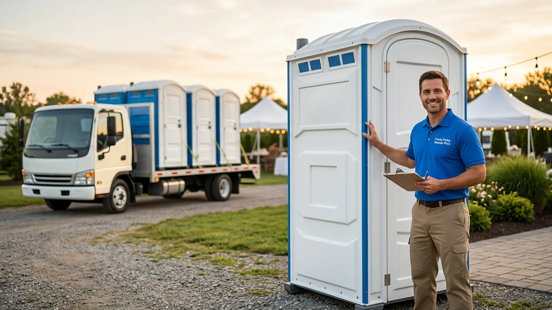 Clean Porta Potty Rental Charlotte, NC Near Me